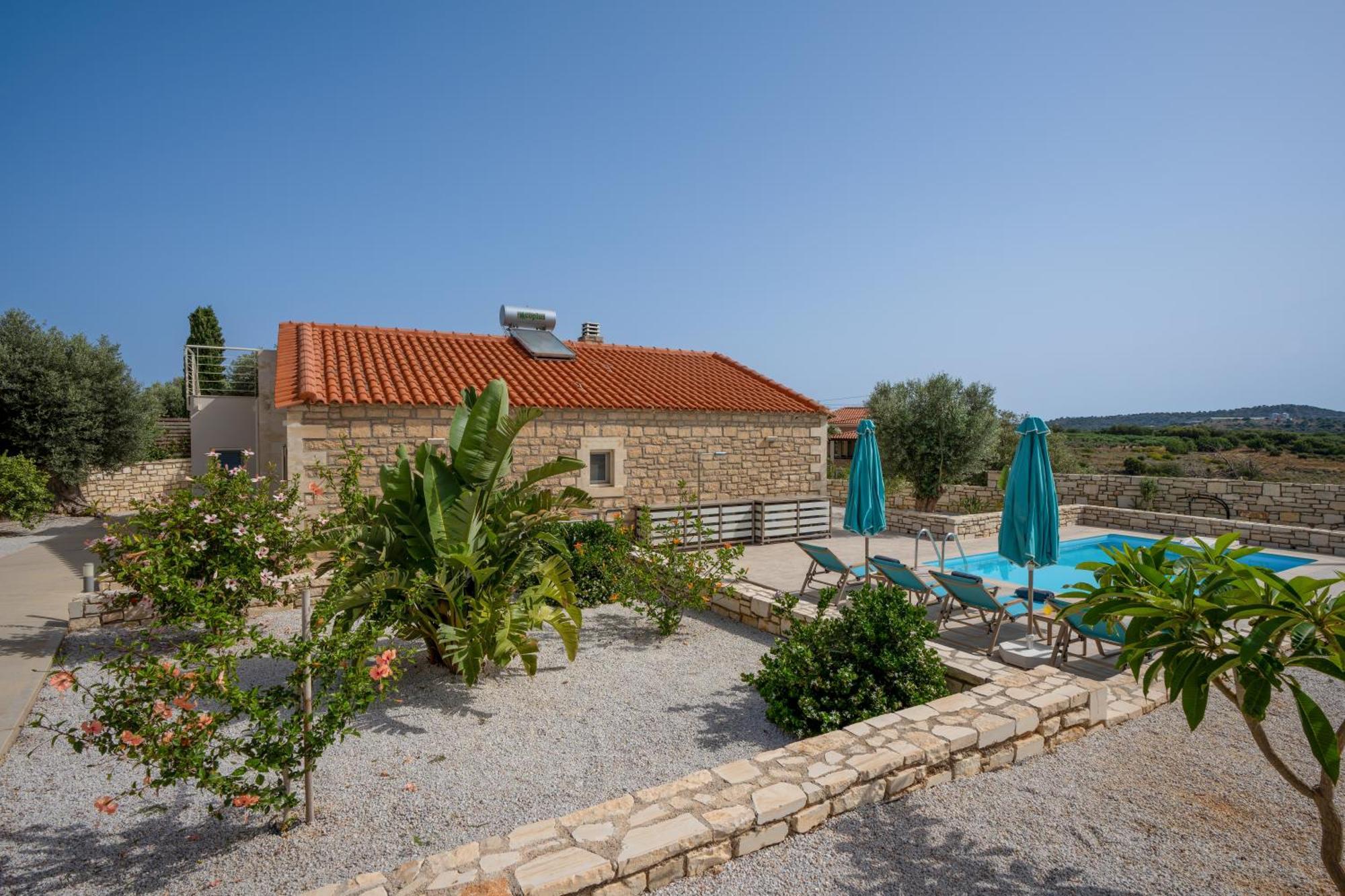 Villa Vasiliki Private Pool Erfoi Exterior photo