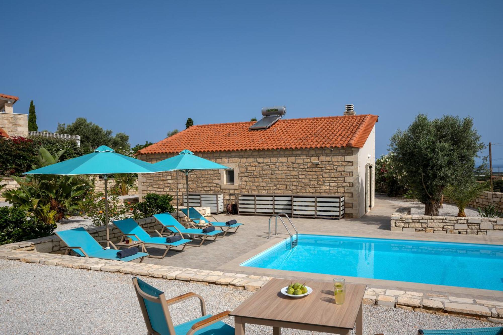 Villa Vasiliki Private Pool Erfoi Exterior photo