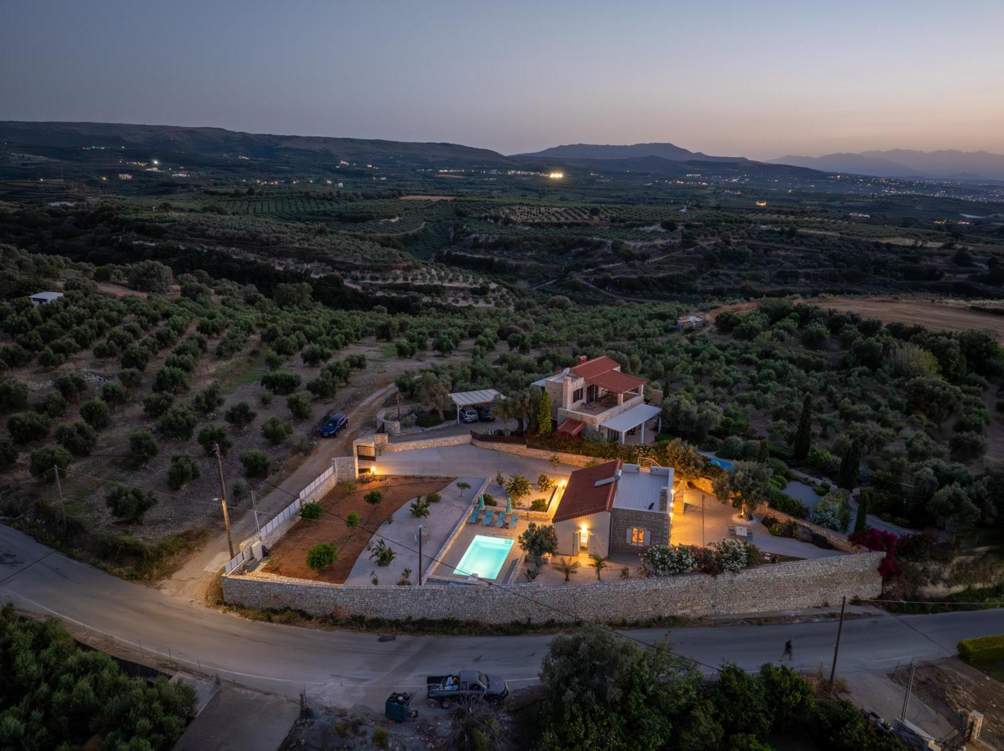 Villa Vasiliki Private Pool Erfoi Exterior photo