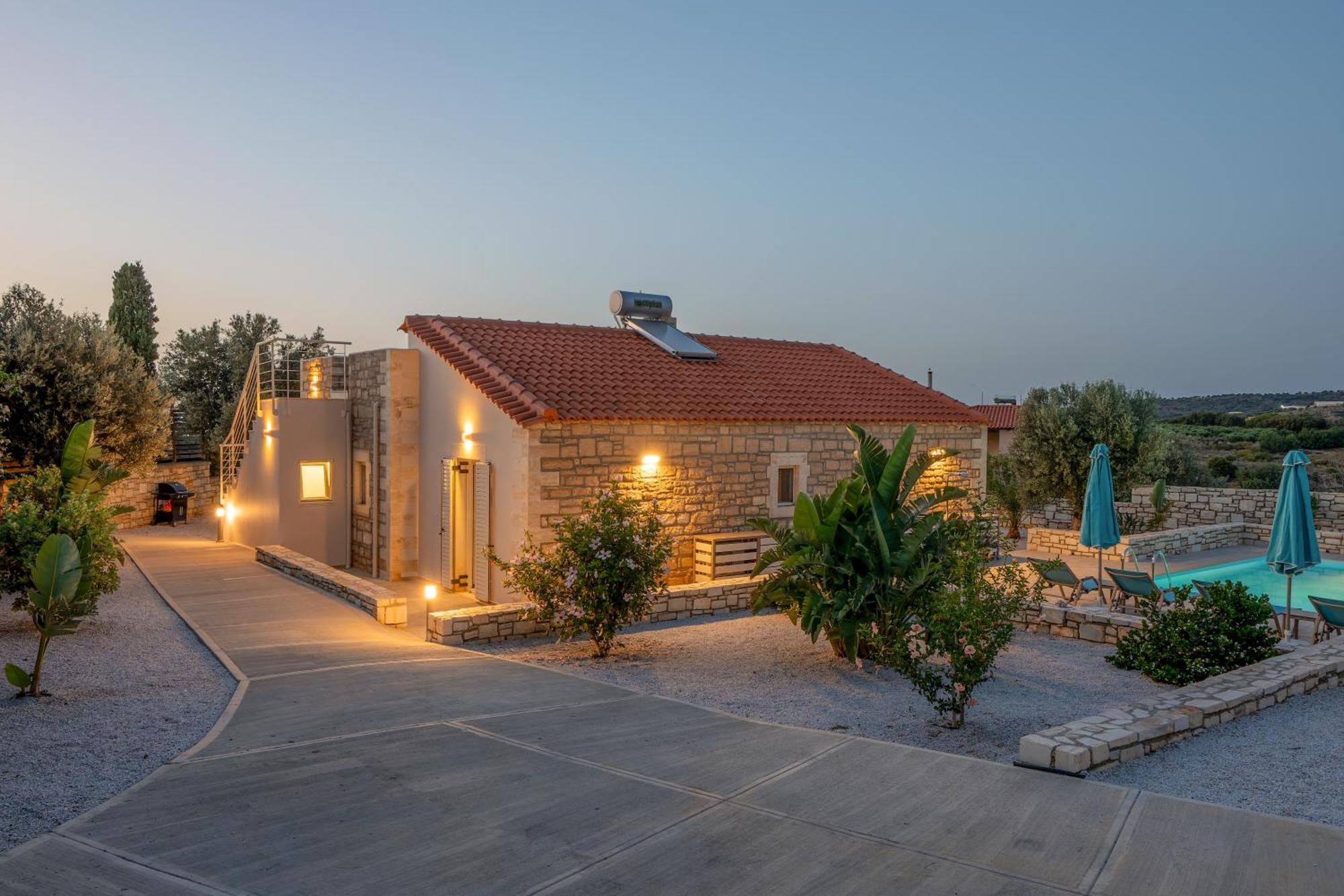 Villa Vasiliki Private Pool Erfoi Exterior photo