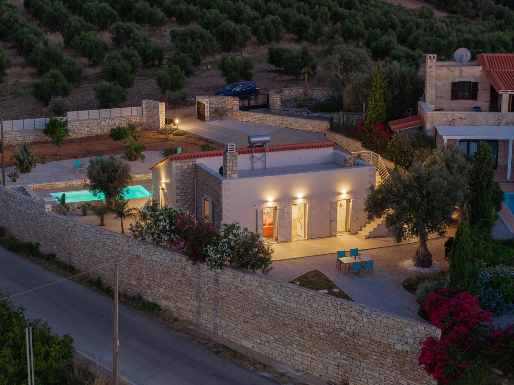 Villa Vasiliki Private Pool Erfoi Exterior photo